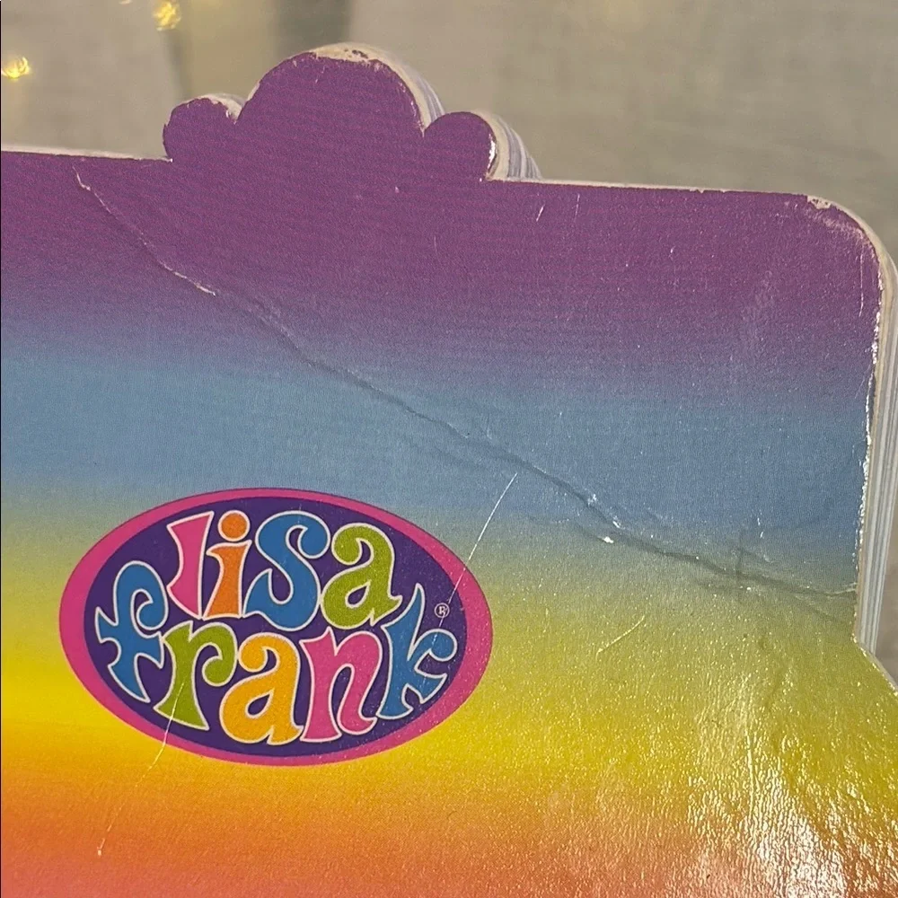 Lisa Frank Butterfly and Flower Purse Note Pad